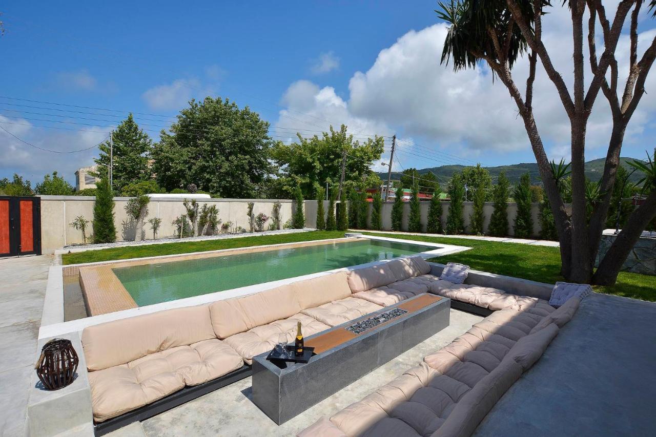 Villa Flamingo Issos Corfu Línia Exterior foto