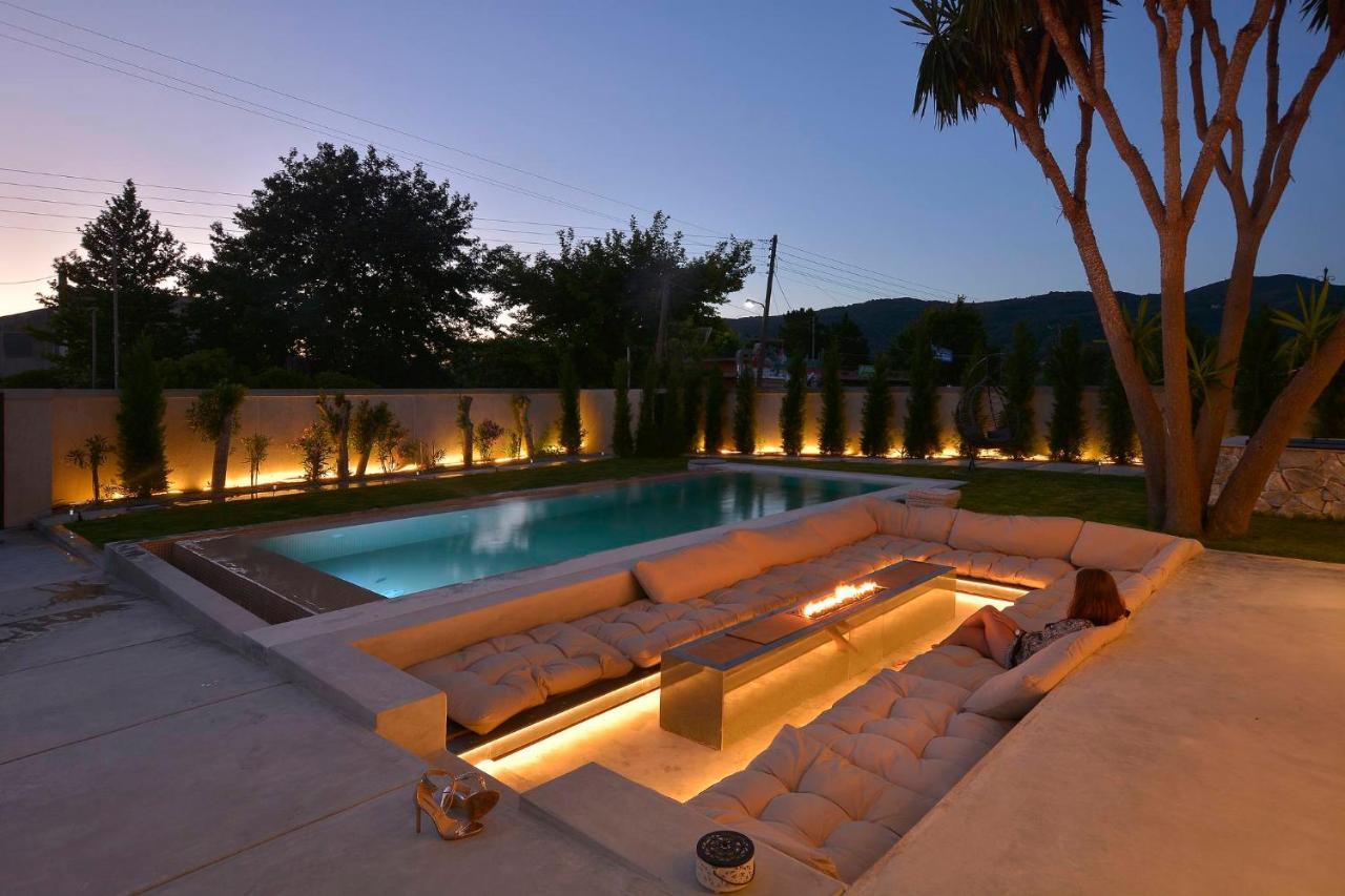 Villa Flamingo Issos Corfu Línia Exterior foto