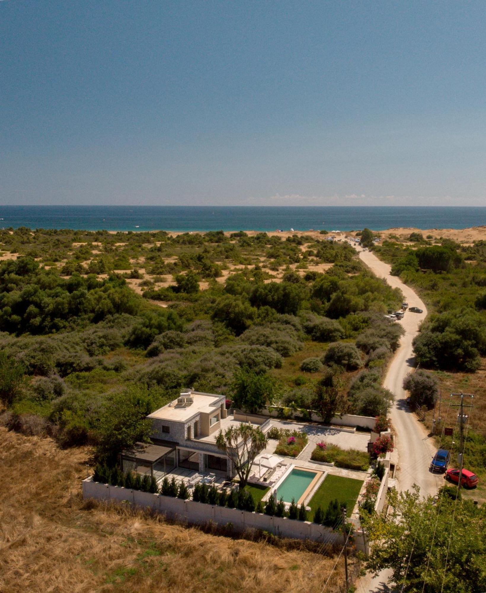 Villa Flamingo Issos Corfu Línia Exterior foto